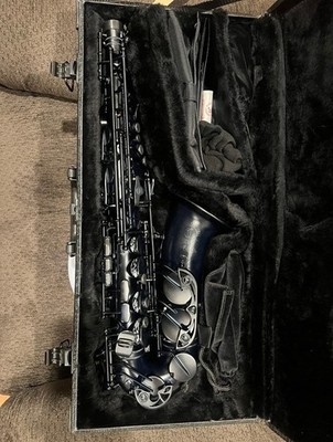 Cannonball Alto Saxophone Big Bell Midnight Matte Black Brass Eb A5 w/ Case
