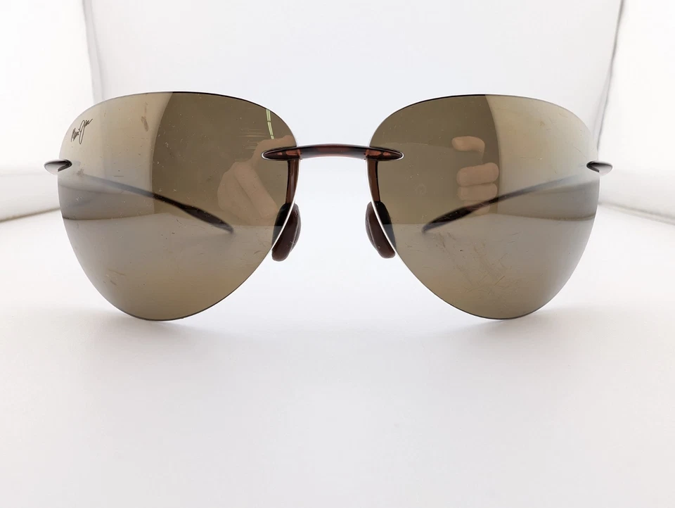 Gafas de sol Maui Jim, MJ Sport Sugar Beach MJ-421-26 Rootbeer, 62-12-127, Japón Foto 2 de 4