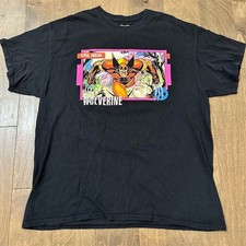 Marvel X-Men Wolverine 90s Double-Sided Graphic T-Shirt Men's L