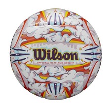 Wilson Graffiti Peace Volleyball - weiß/orange Sport