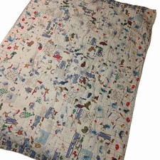 Quilt Western Theme Play Ball Handmade Flannel Cotton Reversible Blanket Child