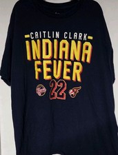 WNBA Bet on Women Indiana Fever Caitlin Clark #22 2-Sided T-Shirt, Sz XL
