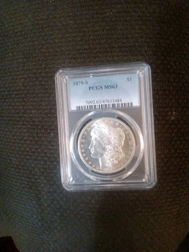 1879-S $1 Morgan Silver Dollar PCGS MS 63 | Uncirculated UNC