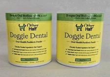 OTHER HALF Doggie Dental Oral-Health Postbiotic Powder - 4.1 oz. - Pack of 2