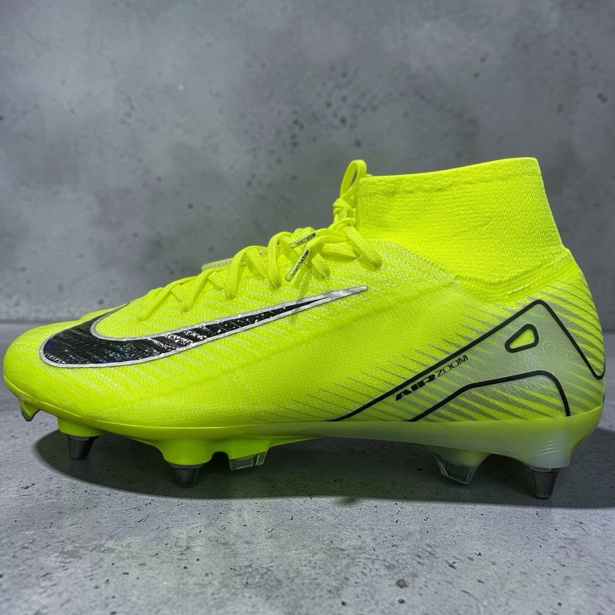 Preços baixos em Nike Mercurial Superfly 8 Elite SG Yellow | eBay