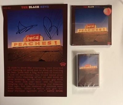 The Black Keys - Peaches! Cassette Cd & Signed Poster