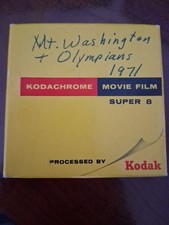 MT WASHINGTON OLYMPIANS 1971 SUPER 8 MM MOVIE FILM
