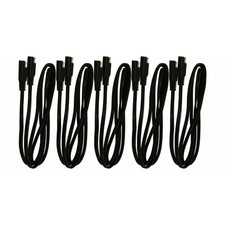 5 Pack Of 5 Foot Sae-sae Motorcycle Battery Charger Extension Leads