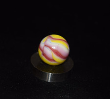 JABO West Virgina Marble Collectors Club Run Marble Size .710" 18mm" Mint