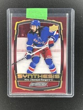 2023-24 Upper Deck Engrained Mike Zibanejad Synthesis RED #S-22