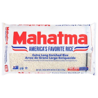 Mahatma Enriched Extra Long Grain White Rice 20 lb Bag