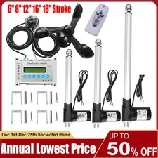 6000N Linear Actuator W/ Solar Tracker Controller DIY Solar Auto Tracking System