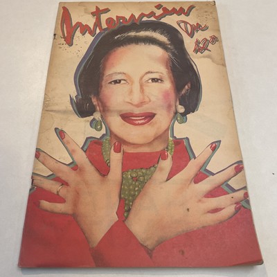 Andy Warhol Interview Magazine DIANE VREELAND Louis Malle Nina Hagen Radziwill