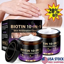 1-3PCS Biotin 10-in-1 Skin Restoration Cream, 2026 New Skin Treatment Cream US