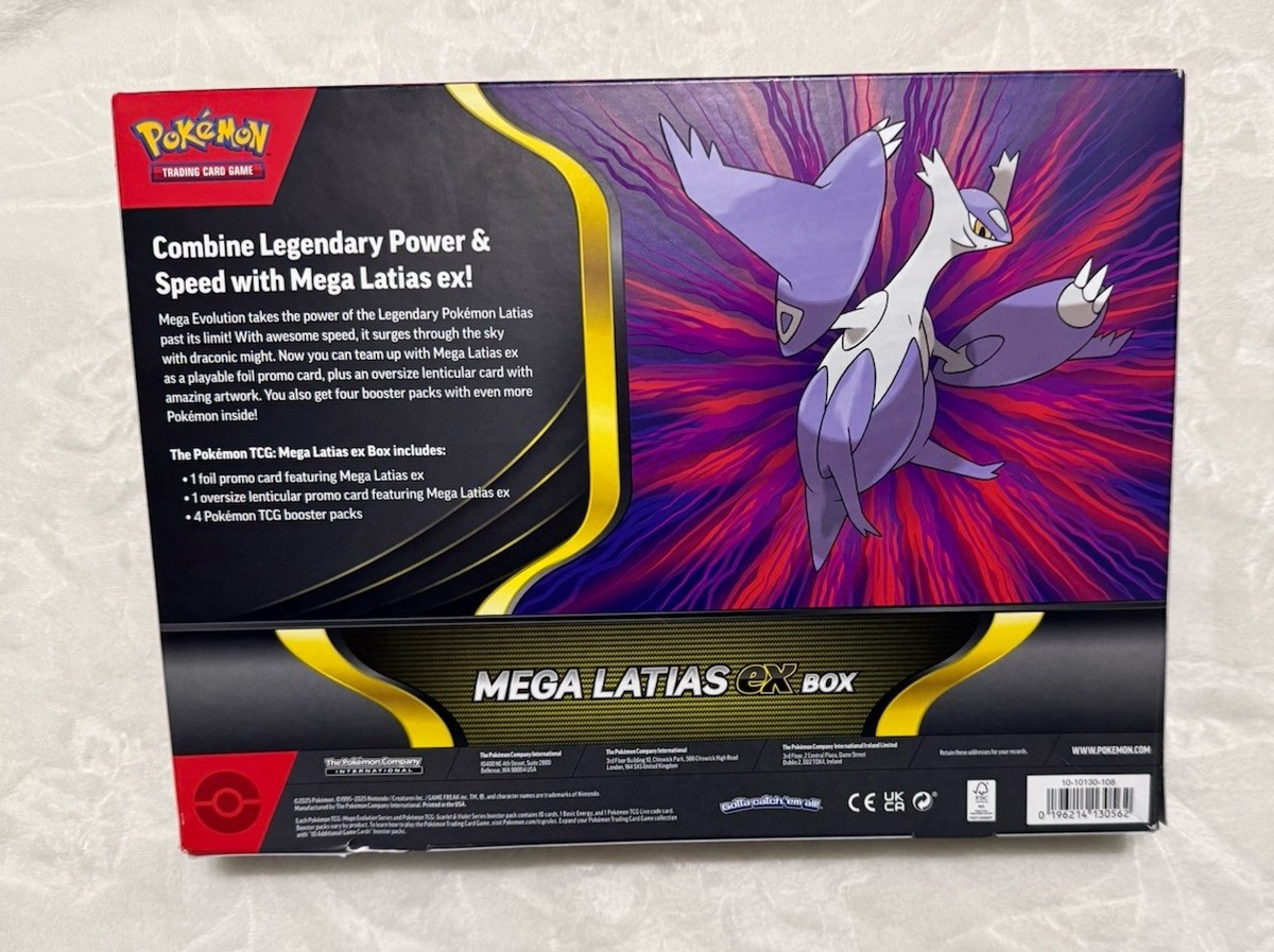 POKEMON TCG MEGA EVOLUTIONS MEGA LATIAS EX BOX NEW & SEALED | eBay