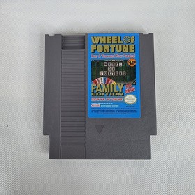 Wheel Of Fortune Family Edition (1990 Nintendo NES) CIB w/ Inserts - Tested