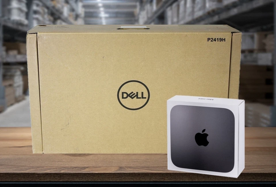 Apple Mac Mini Desktop Computer i7 32GB RAM 128GB SSD w/ Dell 24 IPS FHD Monitor - Image 2 of 4