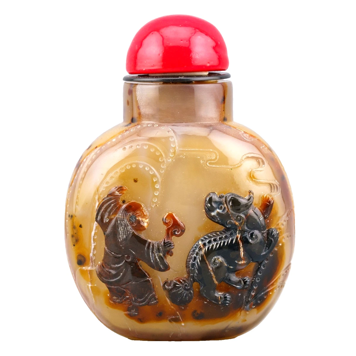 中国玻璃鼻烟壶1850-1899 | eBay