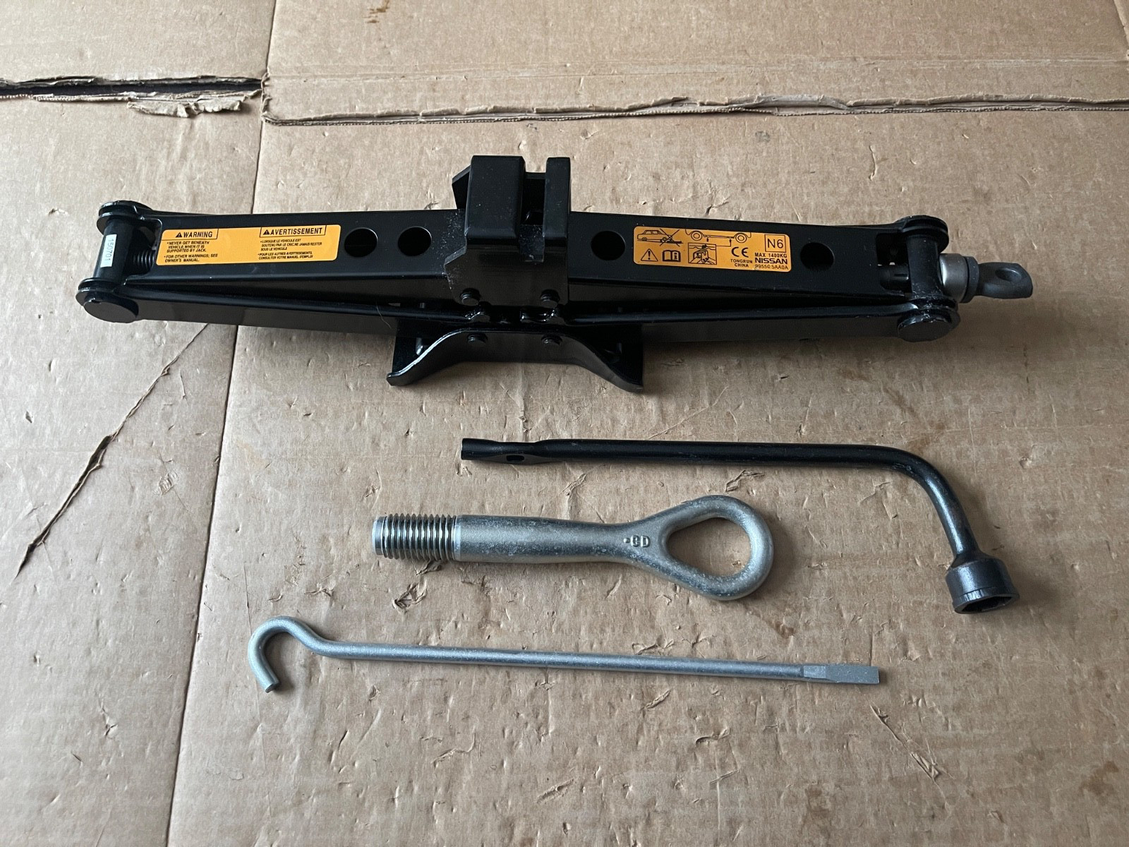 2015-2022 NISSAN Murano EMERGENCY TIRE Jack & TOOL KIT SET OEM