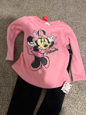 NWT DISNEY  MINNIE MOUSE SWEATSUIT SZ 24 MO