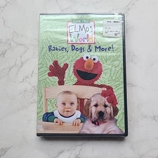 Sesame Street Elmo's World Babies, Dogs & More BRAND NEW DVD 2000, Kids Learning