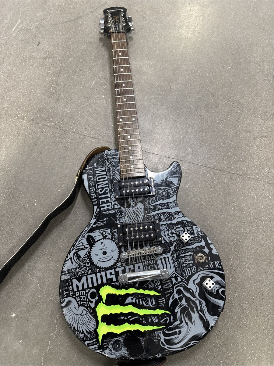 Epiphone Les Paul Special II Monster Energy Drink Custom