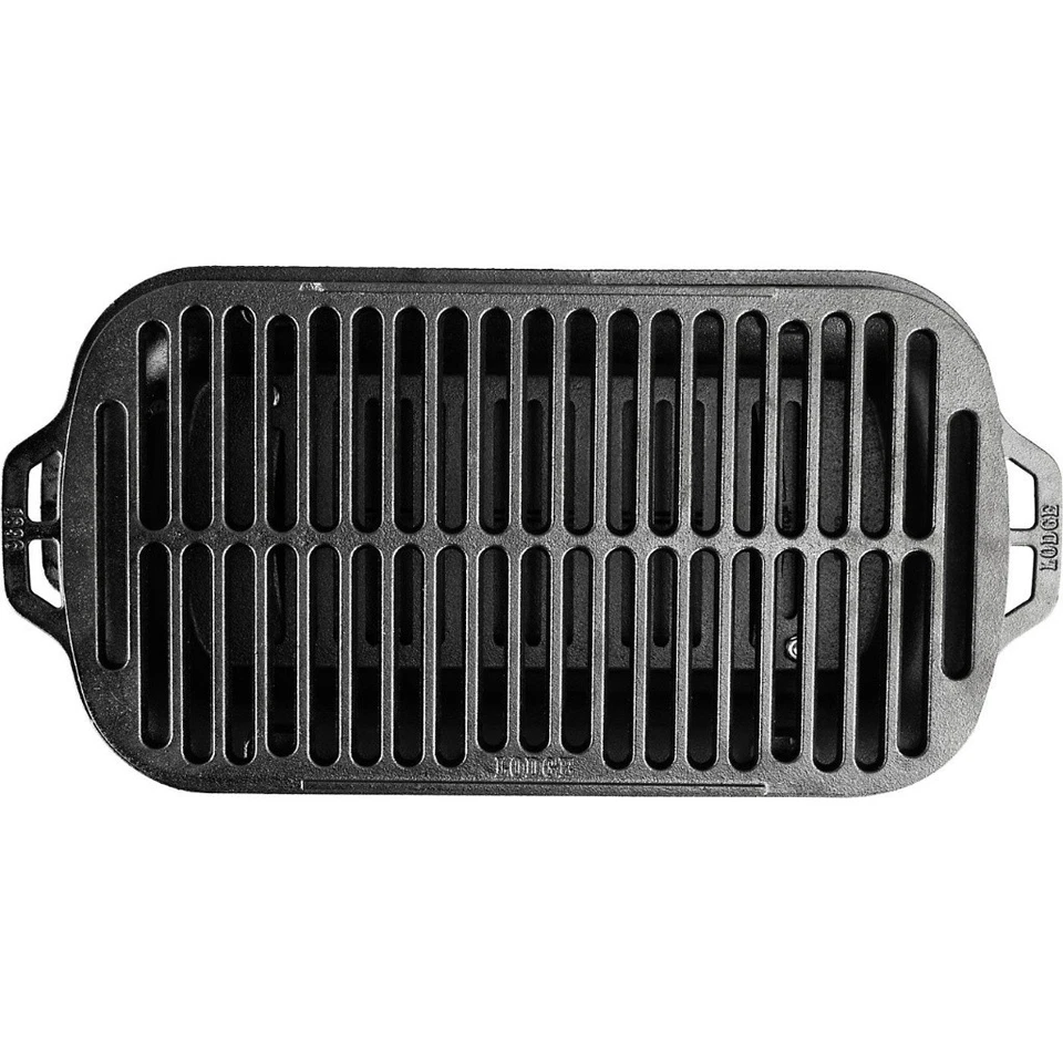 Lodge Sportsman's Pro Cast Iron Grill - Image 2 of 4