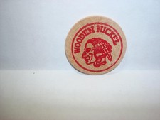 The Casper Coin Club, Casper, Wyoming  Wooden Nickel