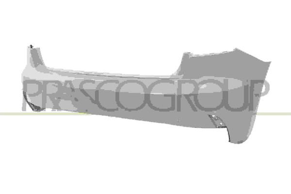 Prasco StoßFäNger StoßStange Hinten Passend FüR Audi A1 Sportback GBA GBH-image