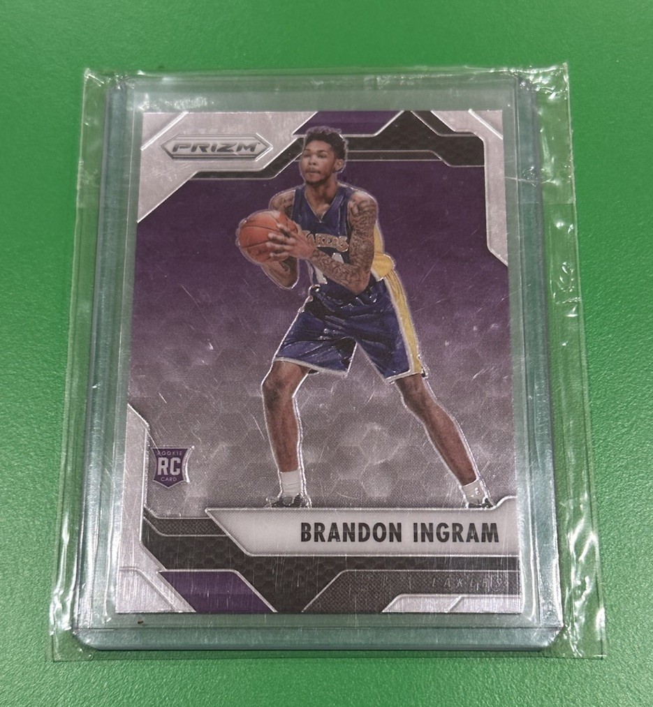 Brandon Ingram 2016-17 Panini Prizm Base Rookie RC #131 Lakers Raptors