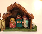1994 Small Hinged Folding Nativity Manger Scene — photo 6