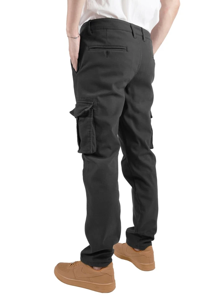 Jeans Couture Cargohose Herren Arbeitshose Herren Cargo Motorrad Winter Wasse... - Bild 2 von 4
