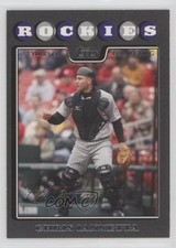 2008 Topps Update Black 30/57 Chris Iannetta #UH26 4r3