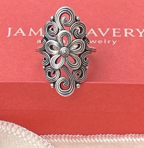 Anello James Avery Pensionato Full Bloom Tracery - Foto 1 di 17