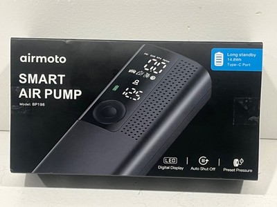 AIRMOTO Smart Air Pump Model BP198 Rechargeable  Micro Compressor NEW