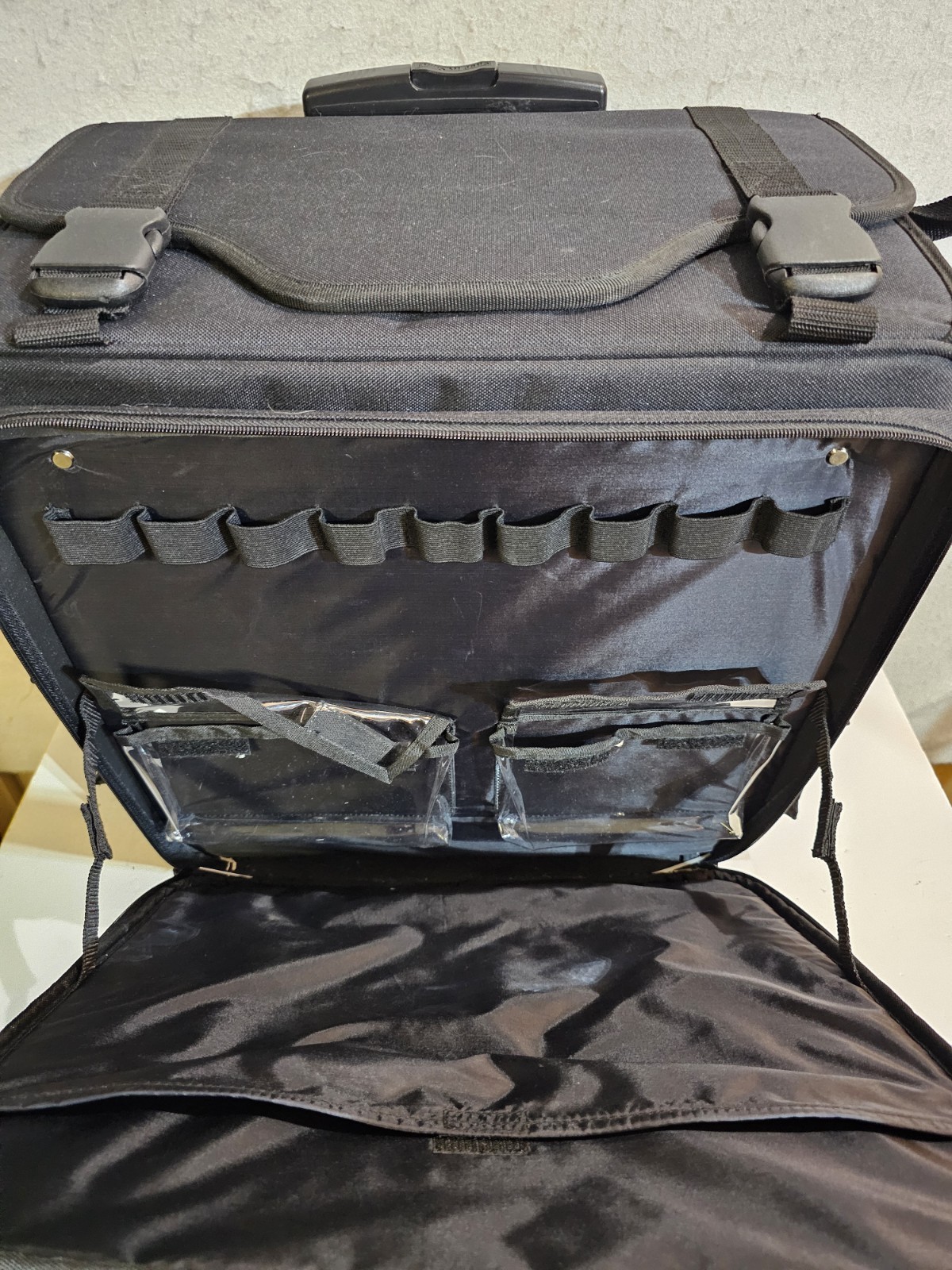 Crop In Style NA Navigator Rolling Tote Arts Craft Storage Organizer Travel Case