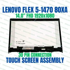 Lenovo 5D10M42869 14" LCD LED Touch Screen Digitizer Assembly Bezel