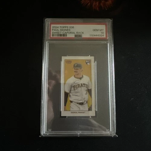 2024 Topps 206 T206 PAUL SKENES Rookie RC Sweet Caporal Back PSA 10 Gem Mint