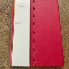 NWT Papyrus Red 5” x 7” Journal w 224 Ivory Lined Pages