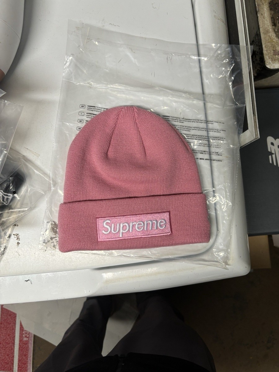Supreme New Era Box Logo Beanie Pink (FW24) 100% AUTHENTIC | eBay Supreme New Era Box Logo Beanie Pink (FW24) 100% AUTHENTIC | eBay