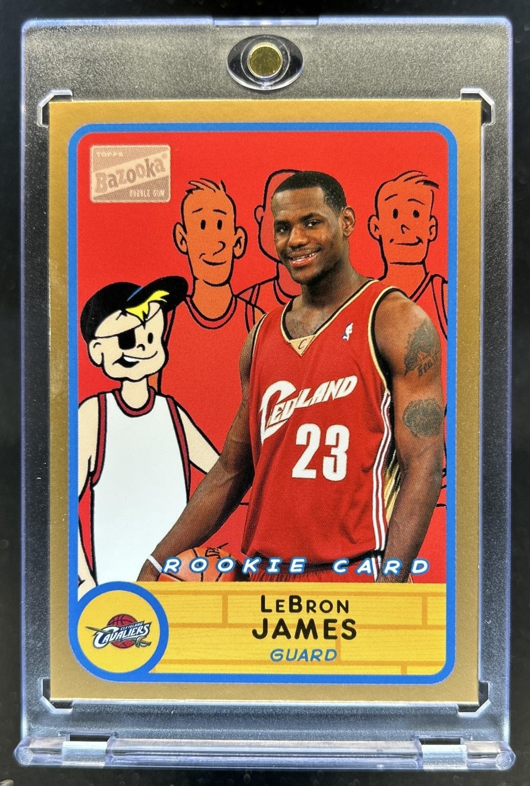 LeBron James 2003 Topps Bazooka #276 Gold Price Guide - Sports