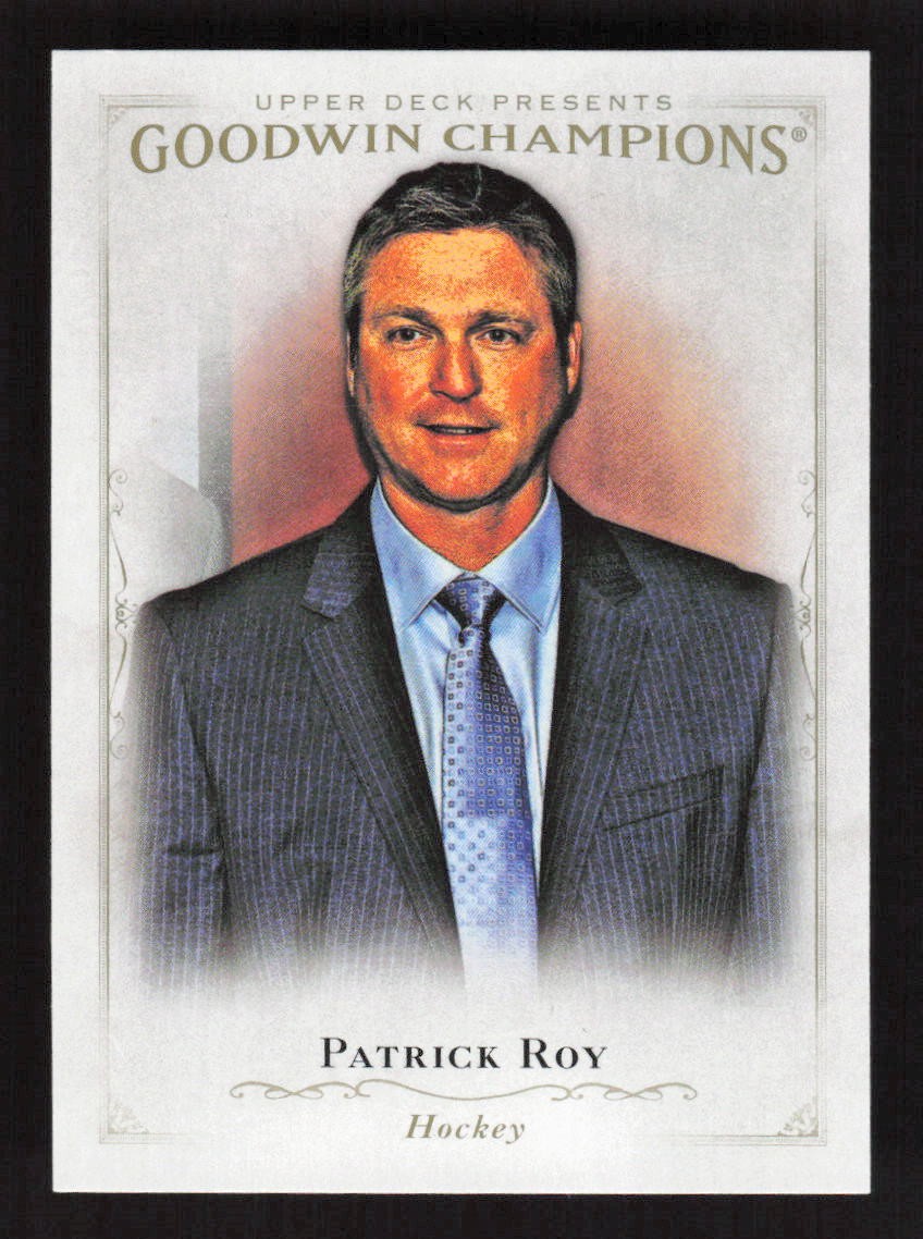 Patrick Roy 2016 Upper Deck Goodwin Champions #7