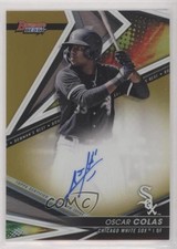 2022 Bowman's Best of Gold Refractor 36/50 Oscar Colas #B22-OC Auto 0dp1