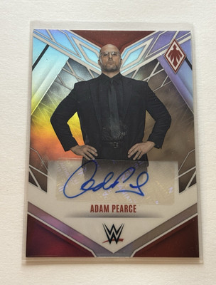 Panini 2023 WWE Autograph 2-Card Lot Adam Pearce/Corey Graves
