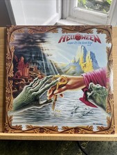 Helloween Keeper Of The Seven Keys 1-A 1-B Damont LP Album Vinyl Record - EX/EX