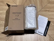 NETGEAR WiFi 7 Range Extender (EXS25) – BE5000 Dual-Band Wireless Signal Booster