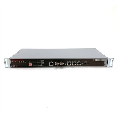 Overture Networks ISG-45+ Chassis Ethernet Over TDM/D23 Network Switch 5282-900