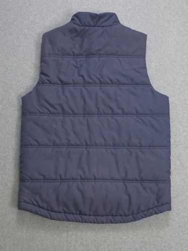 Weatherproof Vintage Vest Medium Blue Insulated Zip Up Puffer Lined - Picture 2 of 14