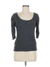 AB Studio Women Gray Cardigan M