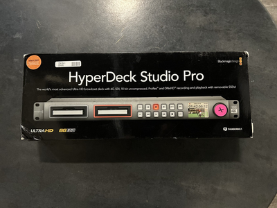 Blackmagic Design HYPERD/ST/DFHP HyperDeck Studio HD Pro 2 | eBay